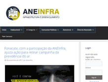 Tablet Screenshot of aneinfra.org.br